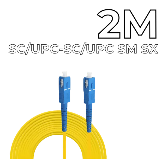 Друго Patch Cord SC/UPC-SC/UPC SM SX 2M