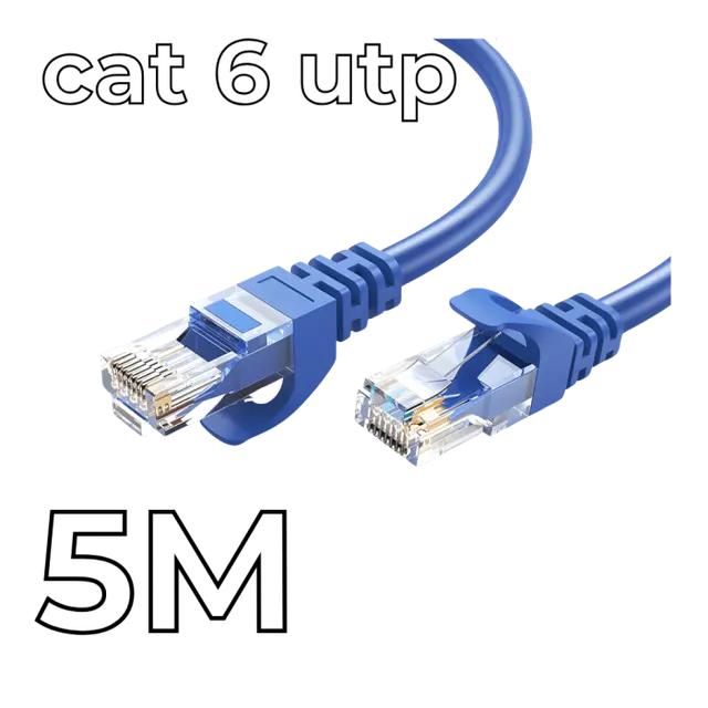 Wirkos UTP CAT6 Patch cord 5m