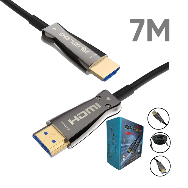 Друго FiberHDMI 8k ,48Gps, OM3/4C+7 Electronic wire , PVC , 7M