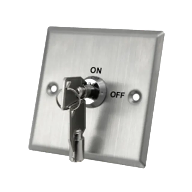Access Control Копче за излез со клуч / DPDT-клуч