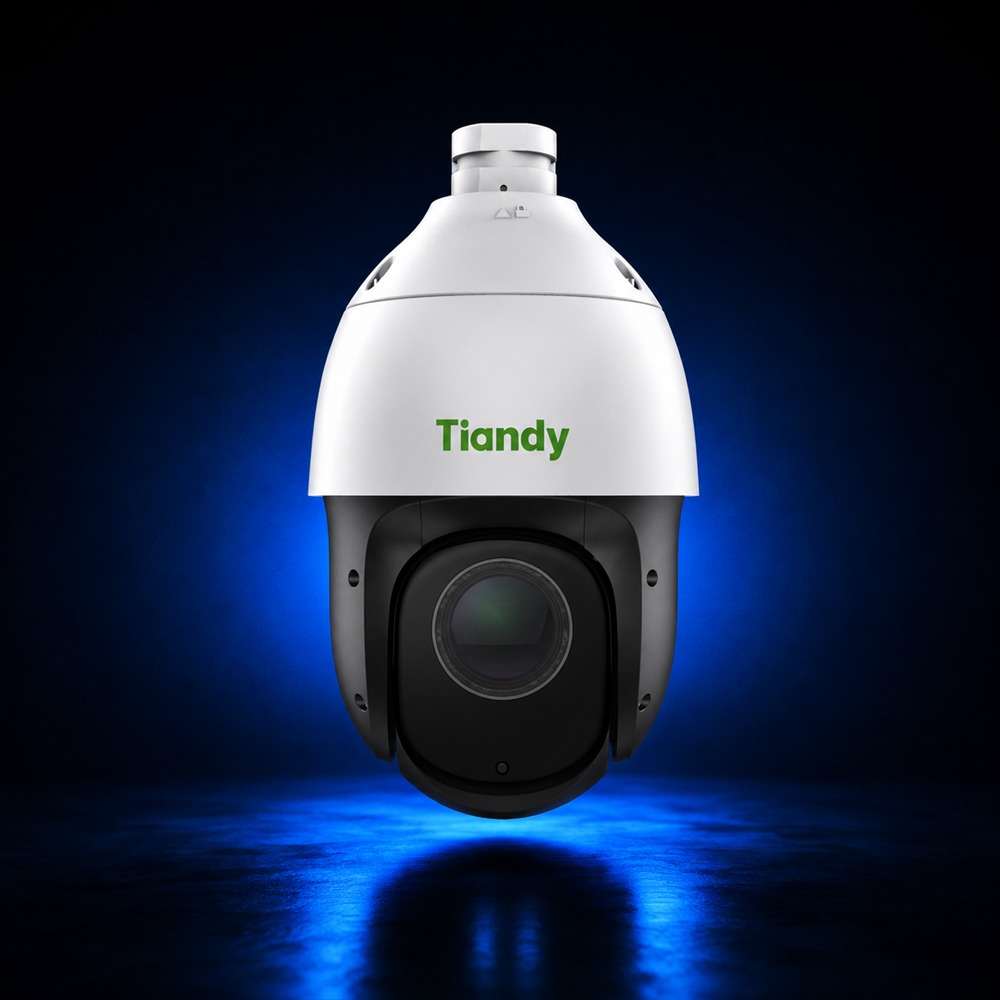 5MP PTZ камера со 23× зум и PoE — оригинална Tiandy TC-H354S
