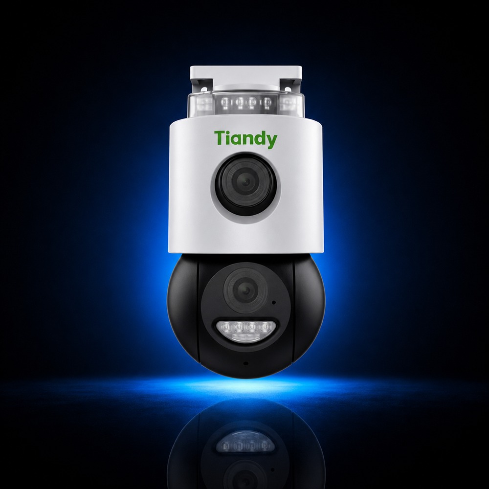 6MP Wi-Fi камера со ноќна слика во боја — Tiandy TC-H363N