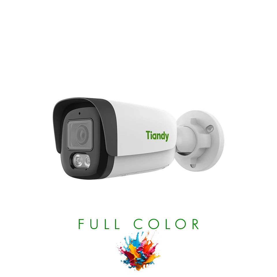 8MP IP камера со ноќна слика во боја — оригинална Tiandy TC-C38WS 3LRA-4