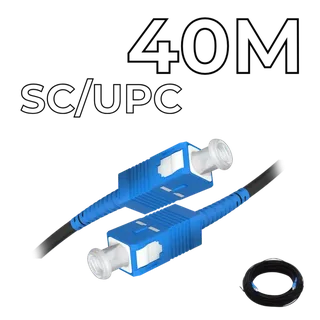 Друго Fiber Optic Drop Cable SC/UPC Connectors 40M