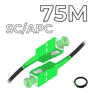 Друго Fiber Optic Drop Cable SC/APC Connectors 75M
