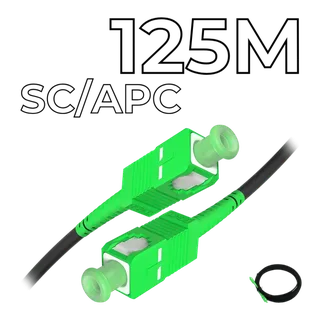 Друго Fiber Optic Drop Cable SC/APC Connectors 125M