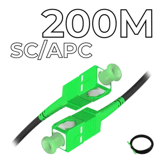 Друго Fiber Optic Drop Cable SC/APC Connectors 200M