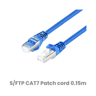 Wirkos S/FTP CAT7 Patch cord 0.15m