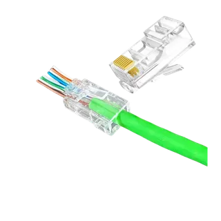 Друго CAT.6 UTP MODULAR PLUGEZ TYPE (pass through)