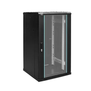 Wirkos Rack – Single section wall mounted cabinet 27U 600X450