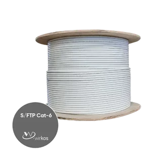 Wirkos Wirkos LAN CABLE SFTP Cat-6 4Pair/0.57 CCA,