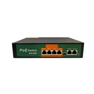 Друго POE Switch 4*100Mbps (POE ) + 2*100Mbps ( Uplink)