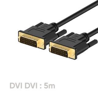 Друго Cable DVI TO DVI, CCS, BlACK,OD:7.0mm, 5m