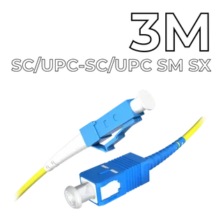 Друго Преклопен кабел SC/UPC-LC/UPC SM SX 3M