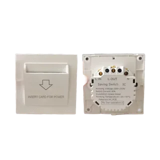 Access Control Хотелски RFID прекинувач за напојување, читач за хотелски картички Mifare 13,56 MHz